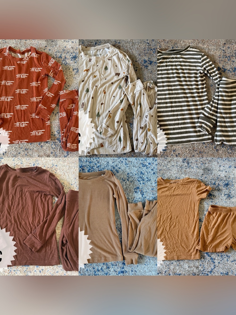 Brave Little Ones Pajama set bundle